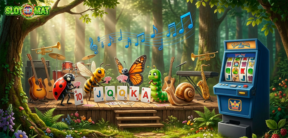 Постер к игровому автомату Жуки