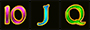 10, J, Q