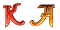 K, A
