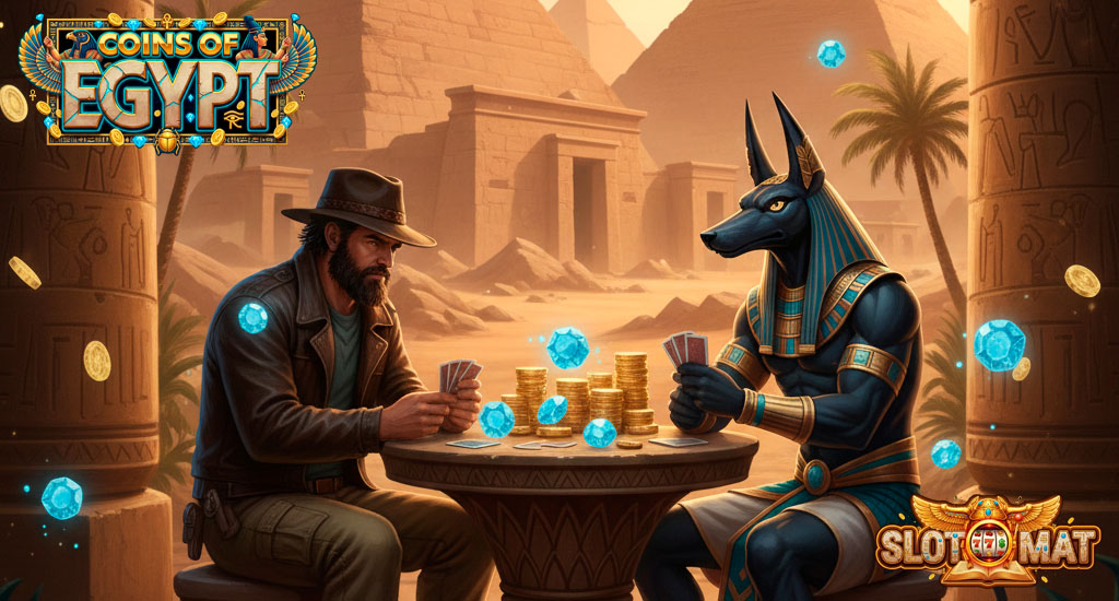 Постер к игровому автомату Монеты Египта