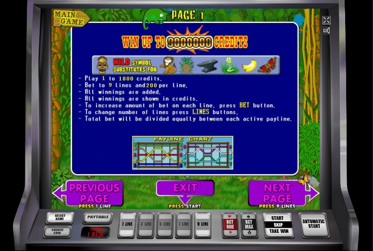 Правила и значения символов