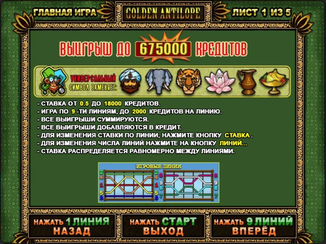 Правила и максимальный выигрыш