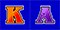 K, A