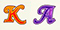 K, A