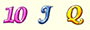 10, J, Q