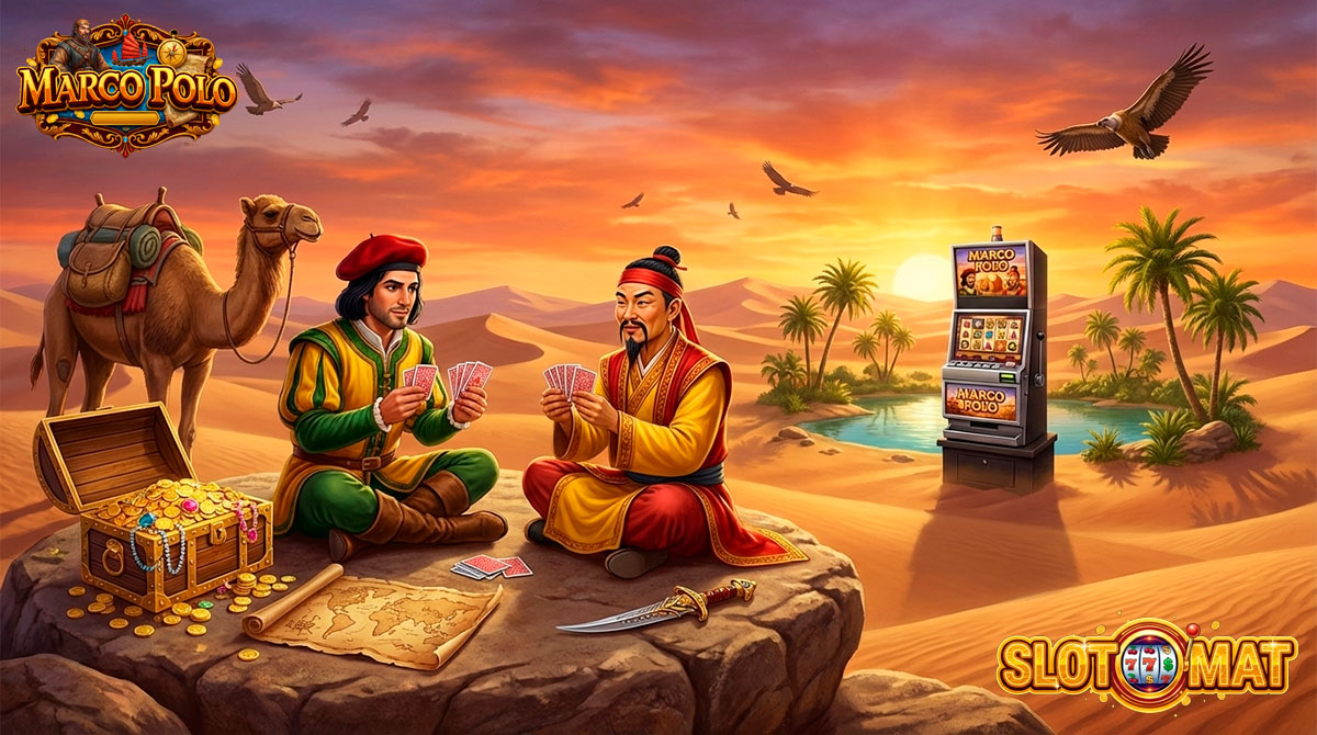 Постер к игровому автомату Марко Поло