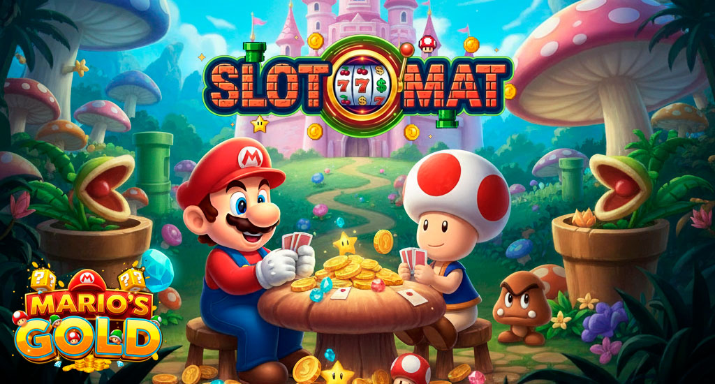 Постер к игровому автомату Золото Марио