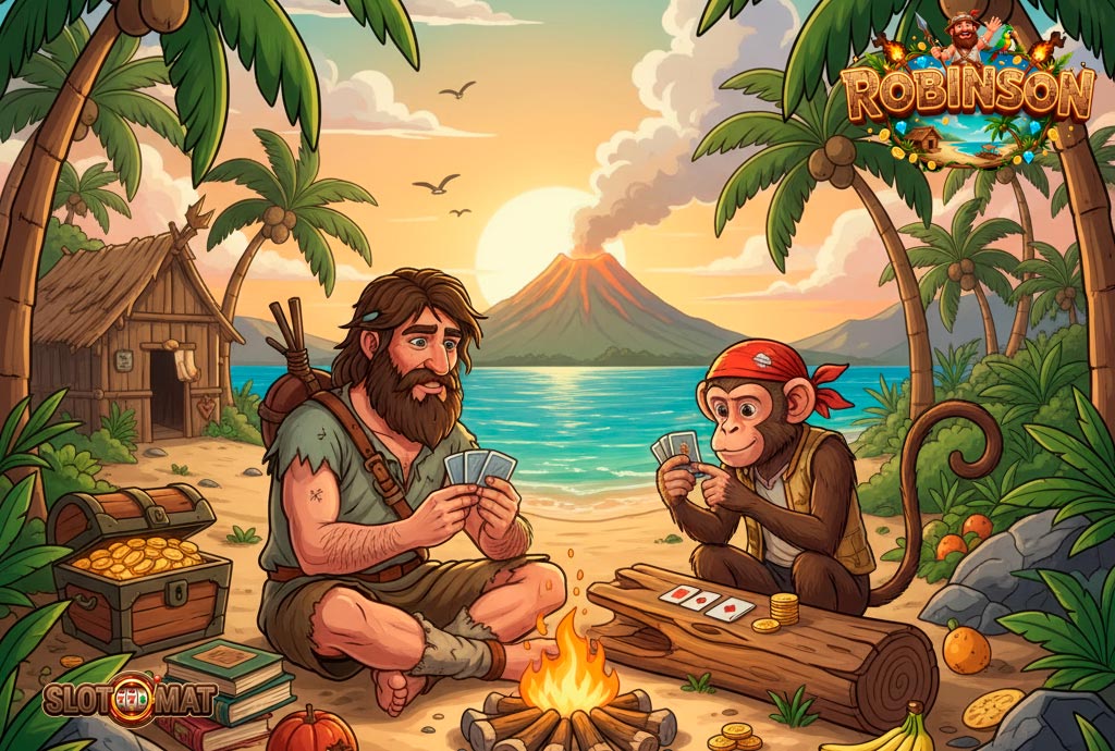 Постер к игровому автомату Робинзон