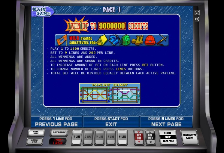 Правила и максимальный выигрыш