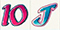 10, J