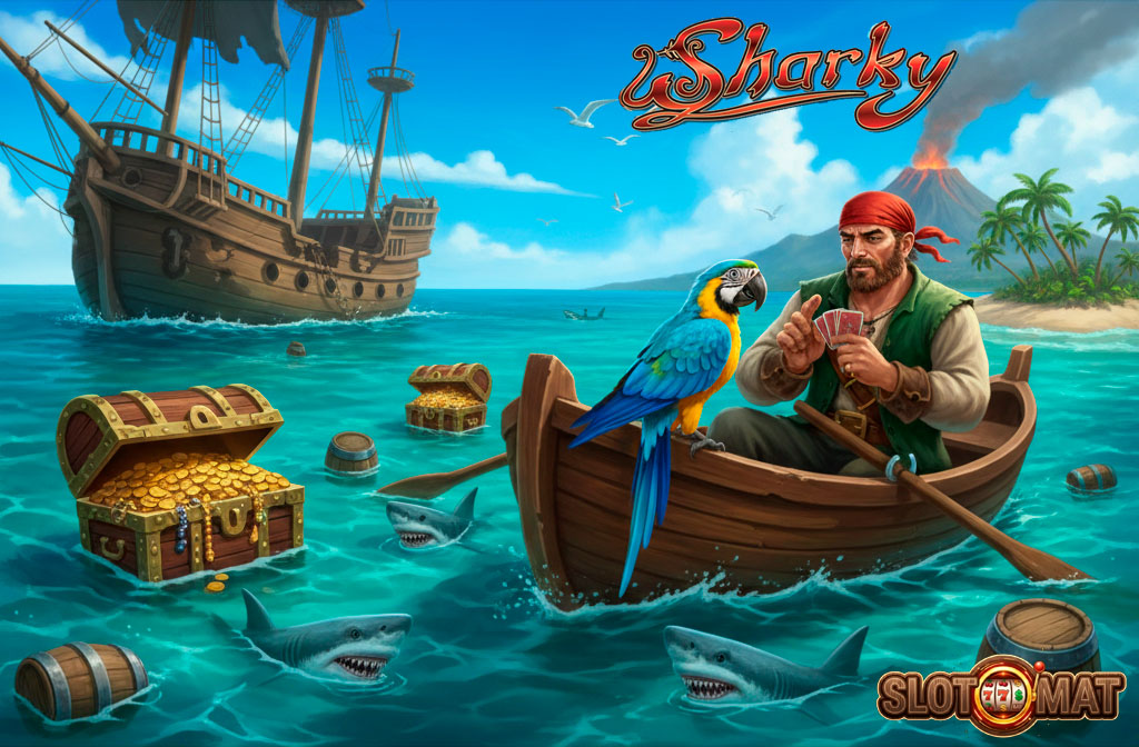 Постер к игровому автомату Шарки