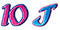 10, J