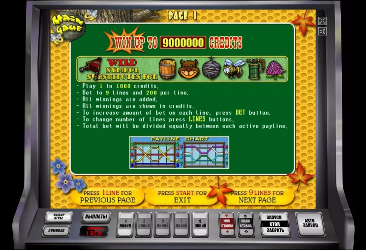 Правила и максимальный выигрыш