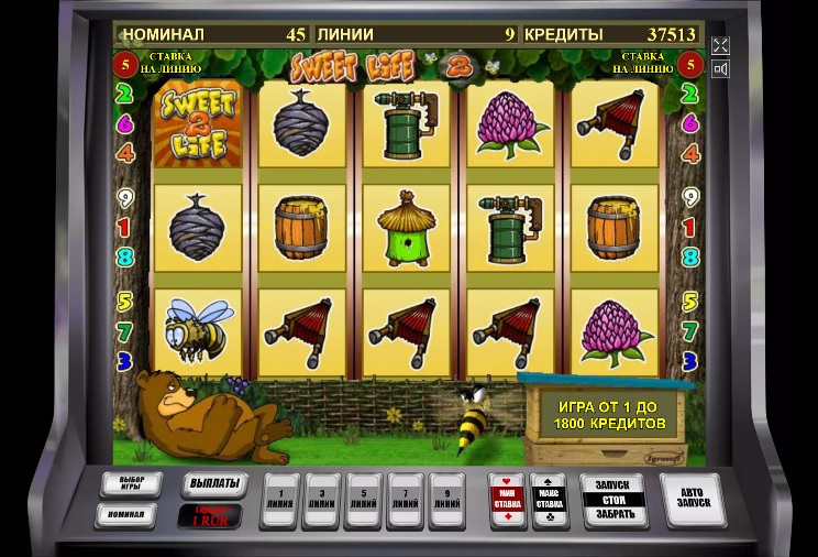 Дизайн слота Sweet Life 2
